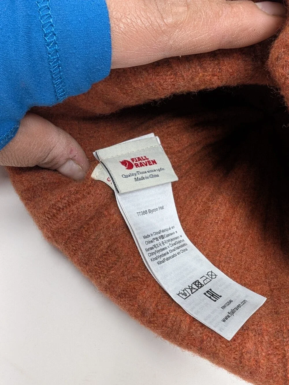 FJÄLLRÄVEN wool Byron beanie everyday outdoor hat